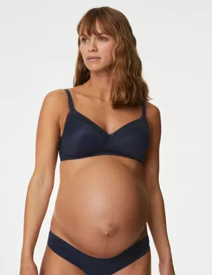 2pk Maternity Lace Trim Nursing Bras B-G