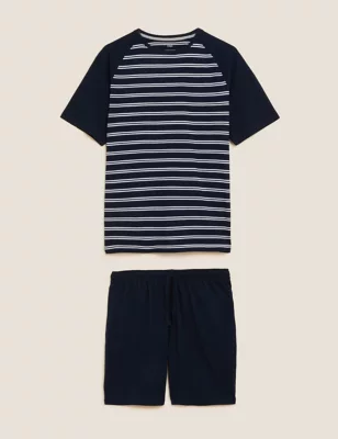 Pure Cotton Striped Pyjama Set