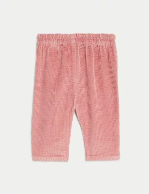 Pure Cotton Cord Trousers (0-3 Yrs)