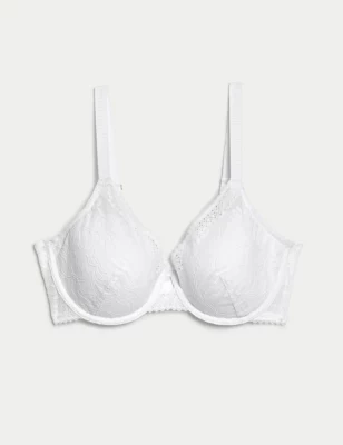 Flexifit&trade; Lace Wired Full Cup Bra A-E