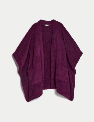 Teddy Borg Short Poncho