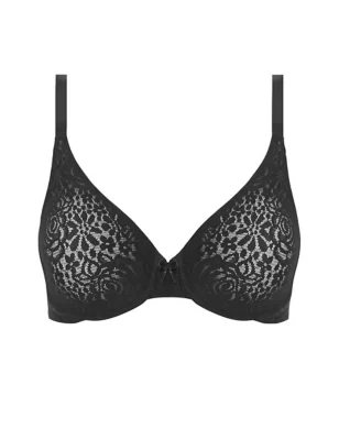 Halo Floral Lace Wired Plunge Bra