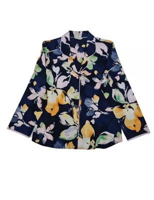Cotton Modal Floral Print Pyjama Top
