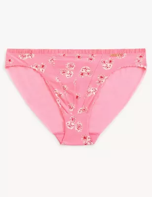 Floral Print High Leg Knickers