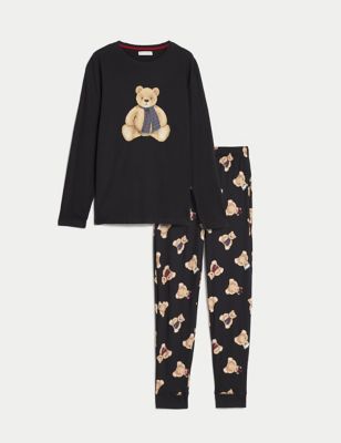 Men'S Spencer Bear&trade; Family Christmas Pyjama Set