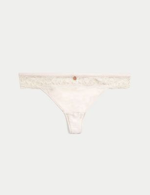 Silk & Lace Thong