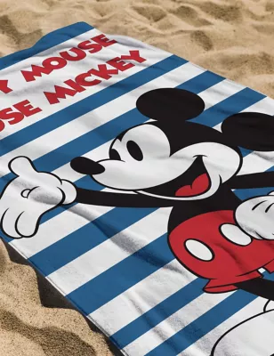 Pure Cotton Mickey Mouse&trade; Kids' Bath Towel