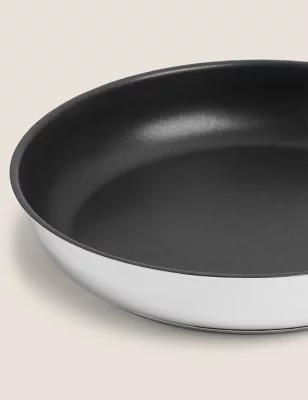 Stainless Steel 28cm Large Frying Pan