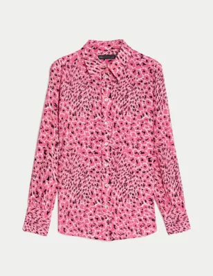 Printed Collared Shirt