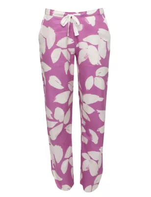 Cotton Modal Petal Print Pyjama Bottoms
