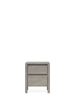Loxton 2 Drawer Bedside Table