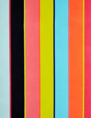 Pure Cotton Sand Resistant Striped Beach Towel