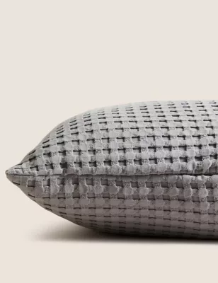 Pure Cotton Waffle Cushion