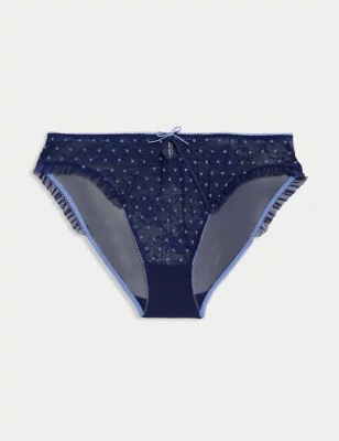 Anna Lace High Leg Knickers