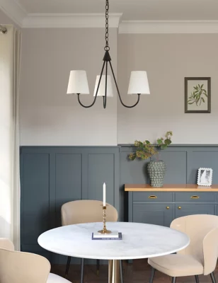 3 Shade Ceiling Light