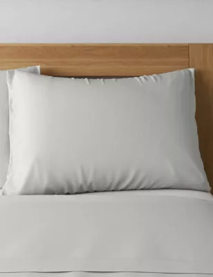 2pk Bamboo Cotton Blend Sateen Pillowcases