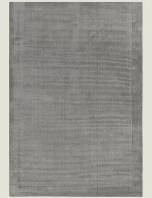 Wool Frame Border Rug