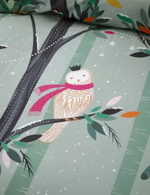 Pure Cotton Percale Woodland Tales Bedding Set