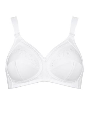Doreen Non Wired Total Support Bra With Cotton C-G