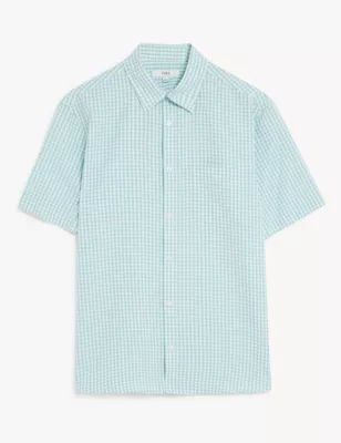 Gingham Check Shirt