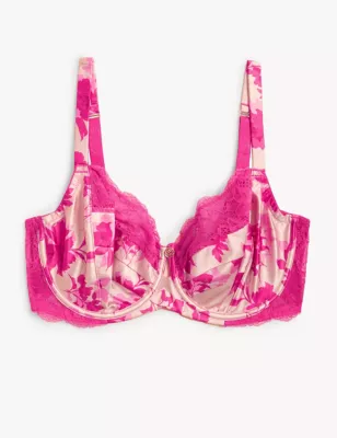 Laylani Silk Wired Balcony Bra A-E