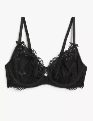 Nova Lace Wired Full Cup Bra A-E