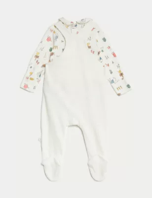 2pc Cotton Rich Peter Rabbit&trade; Velour Outfit (7lbs-1 Yrs)