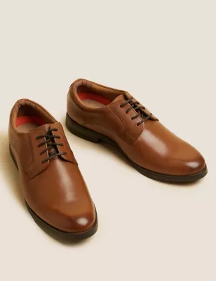 Airflex&trade; Leather Derby Shoes