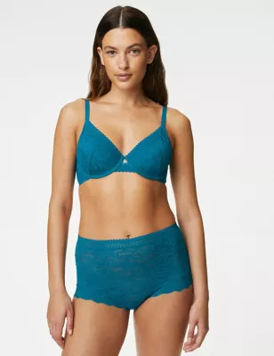 3pk Flexifit&trade; Lace Full Briefs