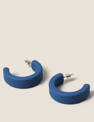 Matte Hoop Earrings