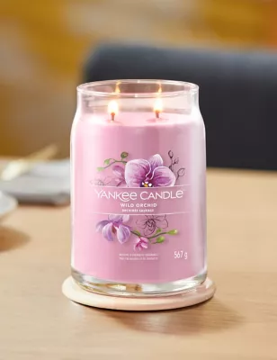 Wild Orchid Signature Large Jar Scented Candle