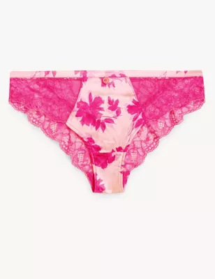 Laylani Silk & Lace Brazilian Knickers