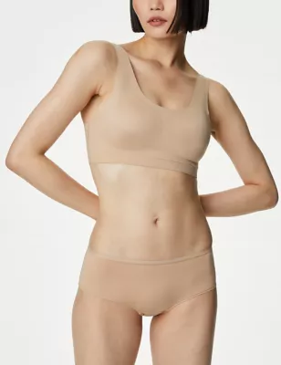 5pk No Vpl Microfibre Low Rise Shorts