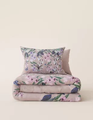 Pure Cotton Sateen Hummingbird Bedding Set