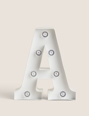 Metal Light Up Letter