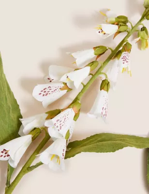 Set Of 2 Artificial Foxglove Single Stems