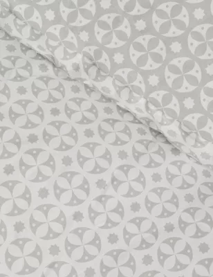 Cotton Blend Circle Star Bedding Set