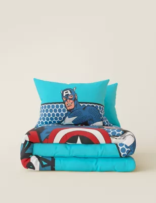 Captain America&trade; Cotton Blend Bedding Set