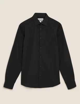 Regular Fit Easy Iron Pure Cotton Shirt