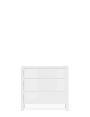 Loxton Gloss 3 Drawer Chest