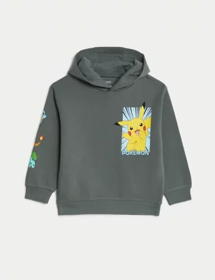 Cotton Rich Pokémon&trade; Hoodie (2-8 Yrs)