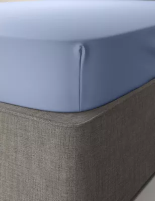 Cotton Rich Percale Fitted Sheet