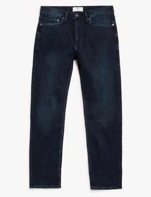 Loose Fit Stretch Jeans