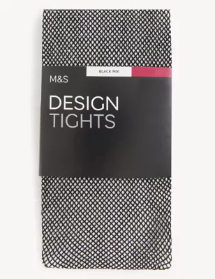 Sparkle Fishnet Tights