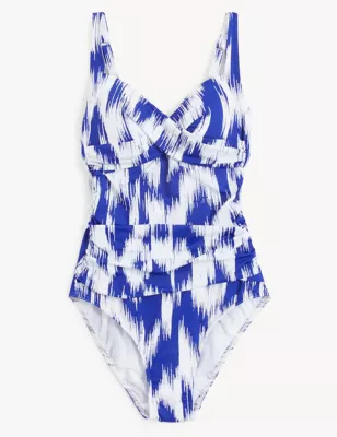 Tummy Control Printed Padded Swimsuit