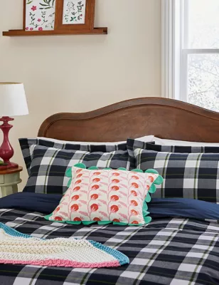Pure Cotton Daylesford Check Bedding Set