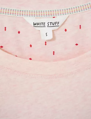 Cotton Rich Pyjama Top