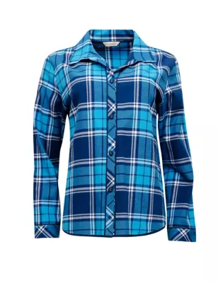 Pure Cotton Checked Pyjama Top