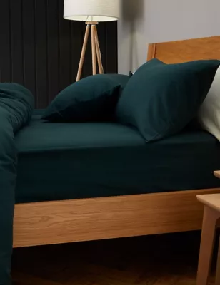 Pure Brushed Cotton Fitted Sheet