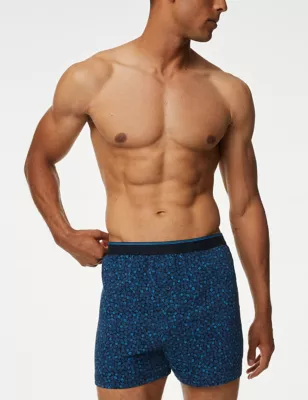 5pk Pure Cotton Cool & Fresh&trade; Jersey Boxers